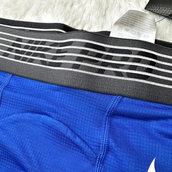 NWT NikePro Breathe Dri Basketball Compression Pants Blue Mens M Tall - Picture 5 of 9